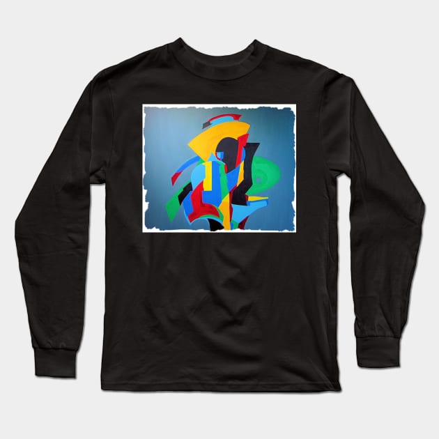 Geometric 9 Long Sleeve T-Shirt by jmodern